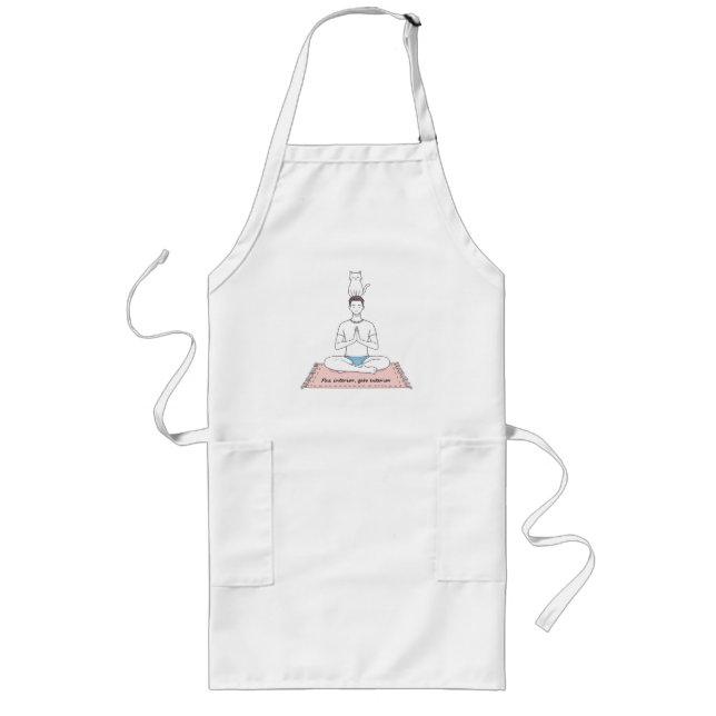 Paz Interior, Gato Exterior Långt Förkläde (Framsidan)