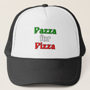 Pazza för Pizza Truckerkeps