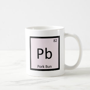 Pb - bord för kinesisk kemi för grisbulle kaffemugg
