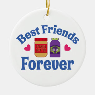 PB&J BFF JULGRANSPRYDNAD KERAMIK