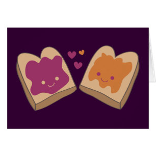 PB&J-kompatibilitet Hälsningskort