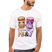PB & JE Alla hjärtans dag T-Shirt
