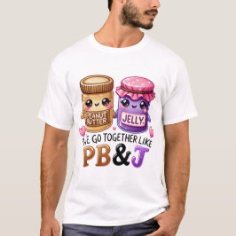PB & JE Alla hjärtans dag T-Shirt
