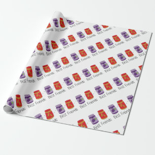 PB och J Best Friends Pb och J BFF Teckning Presentpapper