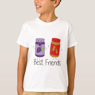 PB och J Best Friends Pb och J BFF Teckning Tee