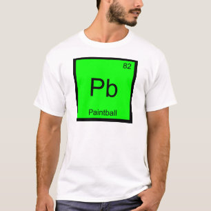 Pb - Paintball Chemistry Inslag Symbol Sport Tröja