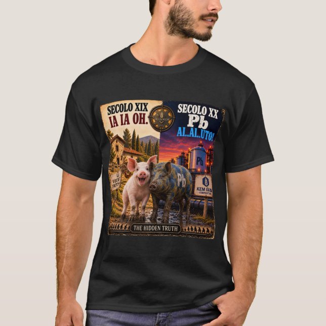 Pb Pig – Den Dolda Sanningen T Shirt (Framsida)