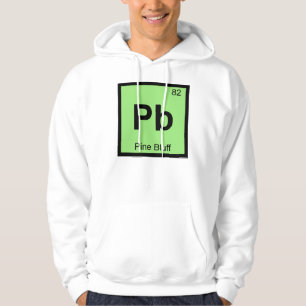 Pb - Pine Bluff Arkansas Kemi Periodiska Systemet Hoodie