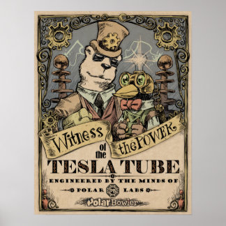 PB Tesla Poster
