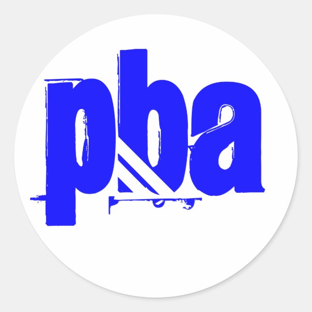 PBA Olympic Sticker Runt Klistermärke (Framsida)