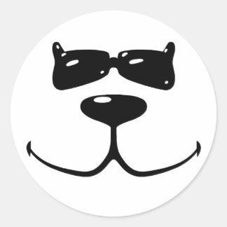 PBansikteklistermärke Runt Klistermärke