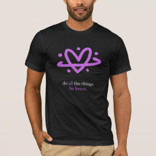 PBB: Gör Alla Saker T-Shirt (Svart/Lila)