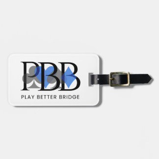 PBB Luggage Tag - Blue Bagagebricka