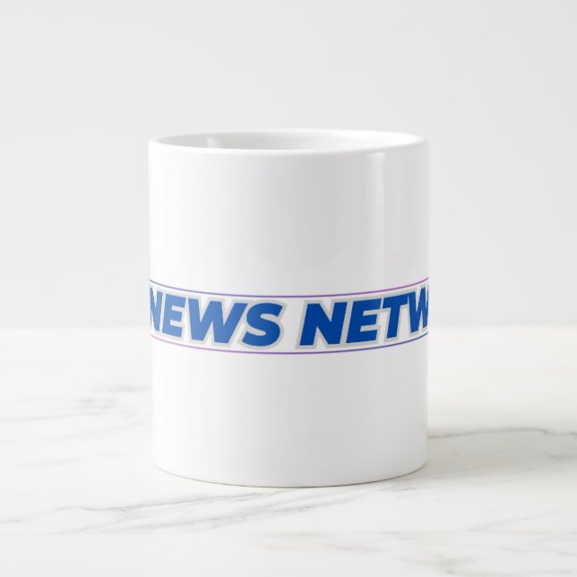 PBB News Network Jättekaffekopp Jumbo Mugg (Framsidan)