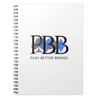 PBB Notebook - Blue Anteckningsbok