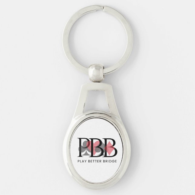 PBB Nyckelring - Röd (Framsidan)