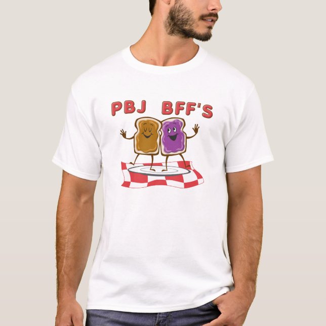 PBJ BFF Rollig T-shirt (Framsida)