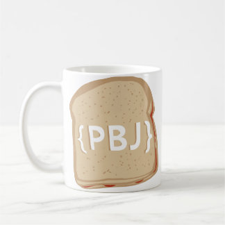 {PBJ} Logotyp - tvåsidig mugg