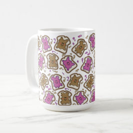PBJ Sandwich Kaffemugg