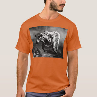 PBR Bucking Bull Shoes T Shirt