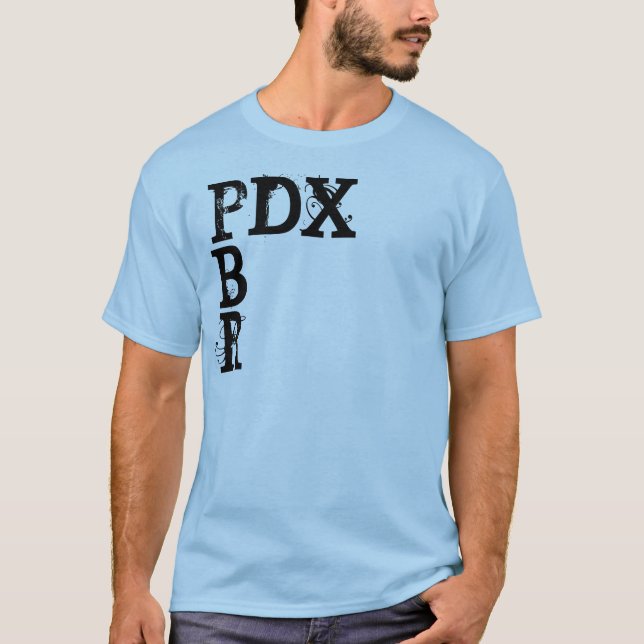 PBR-Meet PDX 02.16.09 T-shirt (Framsida)