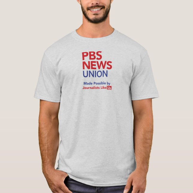 PBS NewsHour T-shirt (Framsida)