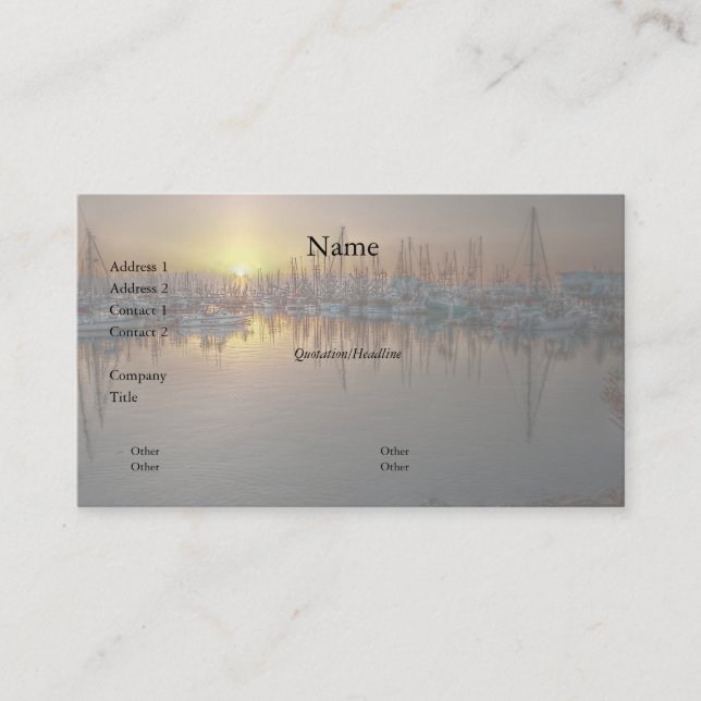 PBTS 3-Affärskort Visitkort (Framsida)