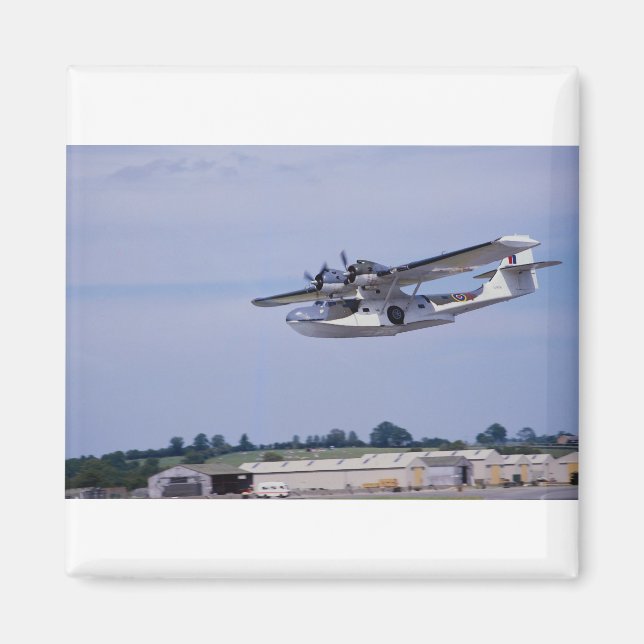 PBY, 5A Catalina, Världskrig II-spaningsflugor Magnet (Framsidan)