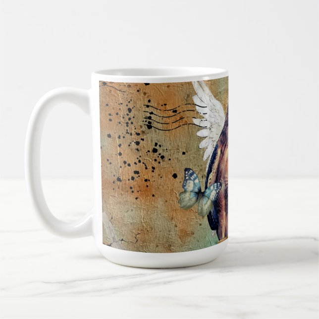 PC2511 - Angel Hawk Kaffemugg (Vänster)