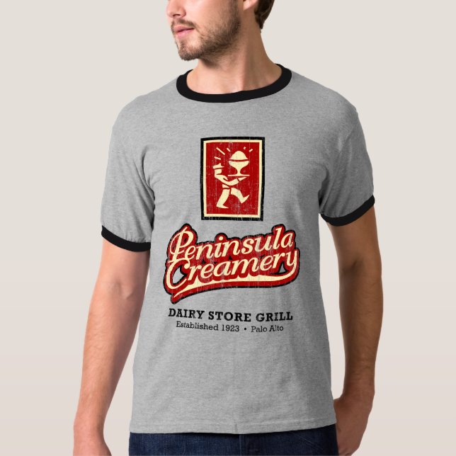 PC allt (vintagekräm) T-shirt (Framsida)
