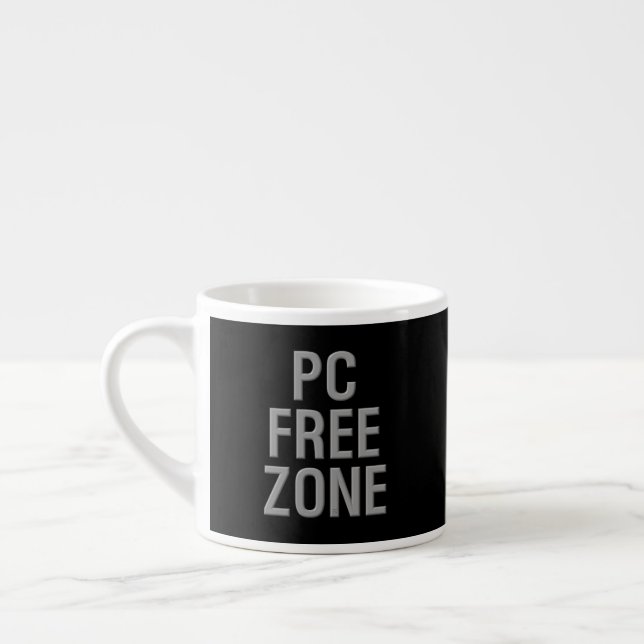 PC Free Zon Black espresso mugg Espressomugg (Vänster)