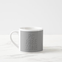 PC Free Zon grått espresso mugg Espressomugg
