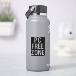 PC-fritt Zont svart konturdekal Klistermärken