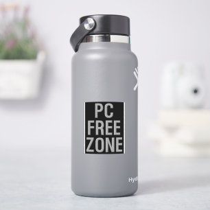 PC-fritt Zont svart konturdekal Klistermärken