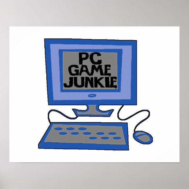 PC Game Junkie Poster (Framsidan)