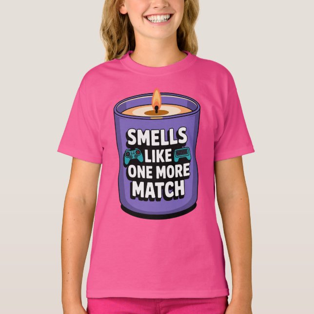 Pc-gammarpresent ljusstake T-Shirt Gammarhumor Tee (Framsida)