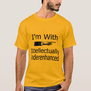 PC "mig förmiddag med (lämnad) dum" t, T Shirt
