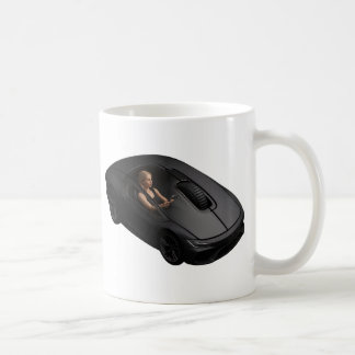 PC Mouse-Car: Klicka på en superbils hastighet Kaffemugg