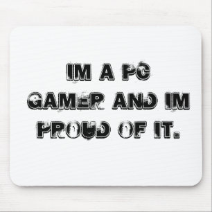 PC som spelar mousepad Musmatta