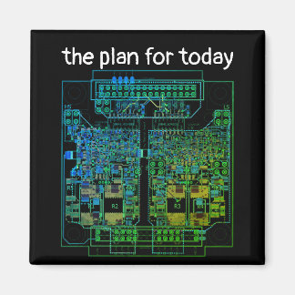 PCB Printed Circuit Board Platine mit Plan Magnet