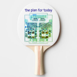 PCB Printed Circuit Board Platinen-Design mit Plan Pingisracket