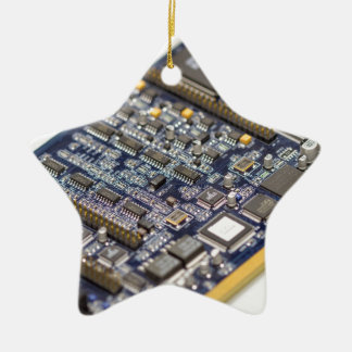 PCB - Utskrivavet gå runt stiger ombord Julgransprydnad Keramik