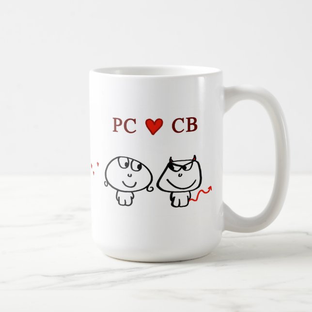 "PCCB ", KAFFEMUGG (Höger)