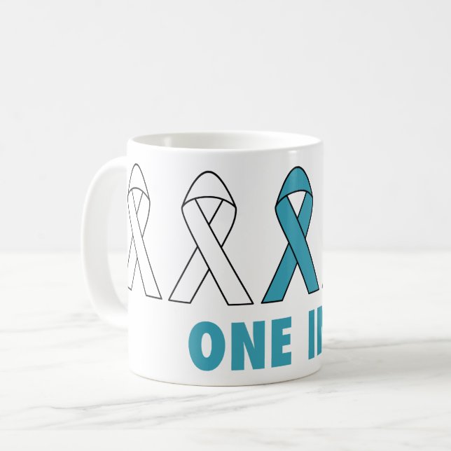 PCOS Awareness Association - 1:5 Kaffemugg (Framsida vänster)