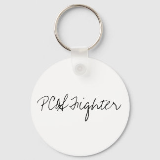 PCOS Fighter Nyckelring