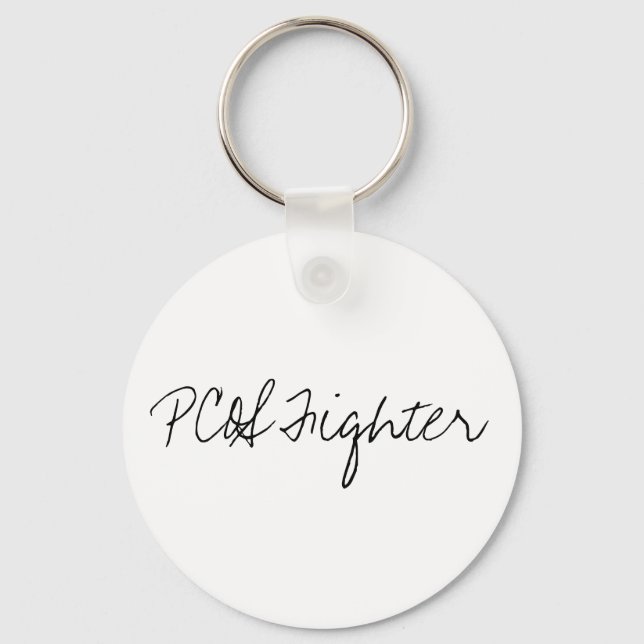 PCOS Fighter Nyckelring (Framsida)