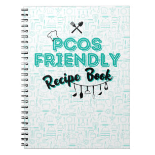 PCOS Friendly Recipe Bok Anteckningsbok