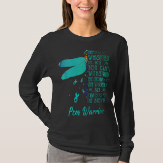 Pcos-informationsmånad, costume dragonfly ribbon t shirt