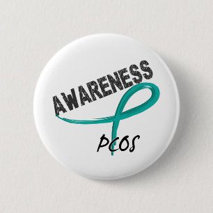 PCOS-medvetenhet 3 Knapp