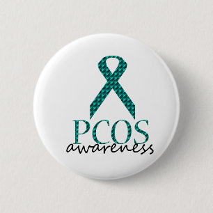 PCOS-medvetenhet Knapp
